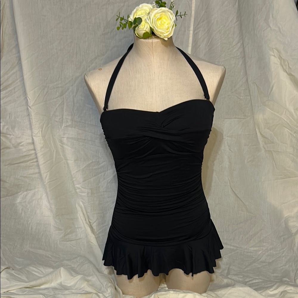 Lauren Ralph Lauren Black One Piece Swimsuit